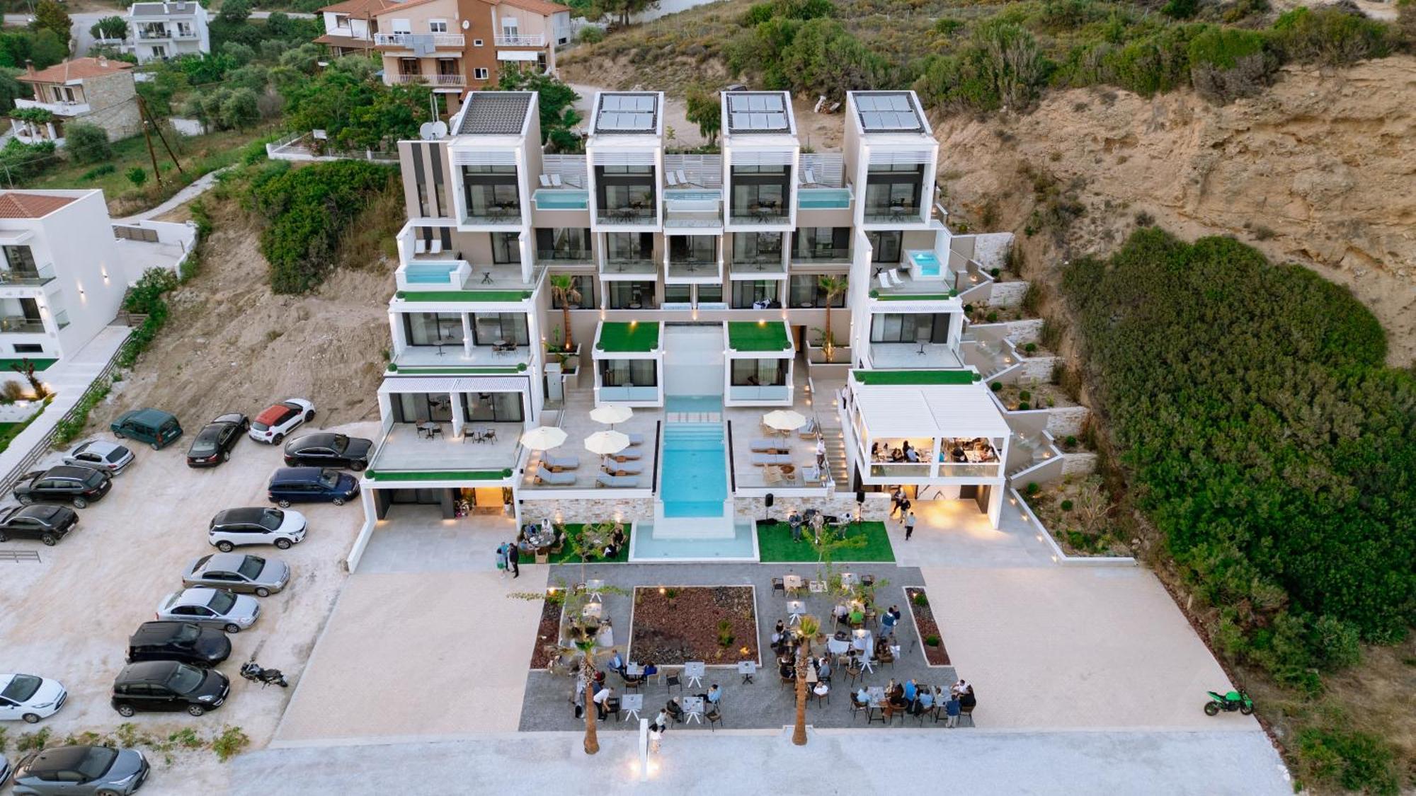 Zest Thassos Luxury Retreat Hotel Limenária Kültér fotó