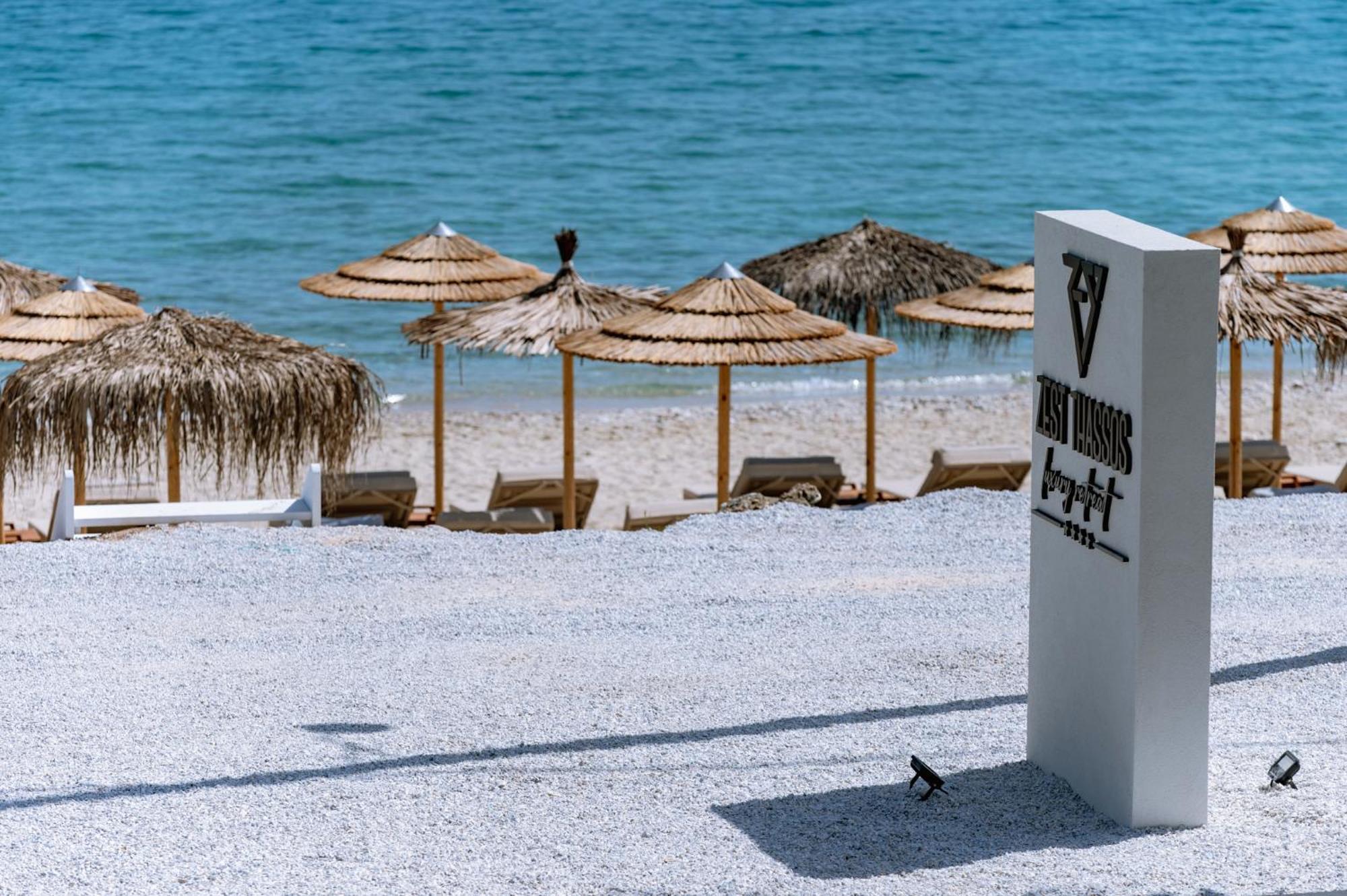 Zest Thassos Luxury Retreat Hotel Limenária Kültér fotó